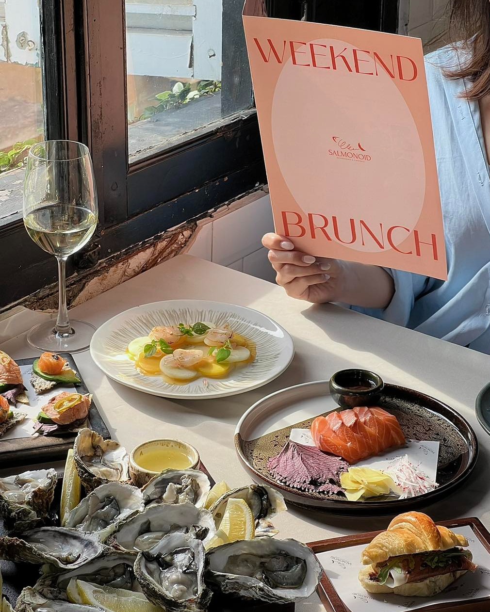 Brunch Cuối Tuần Tại Salmonoid – Hải Sản Tươi & Raclette Cheese