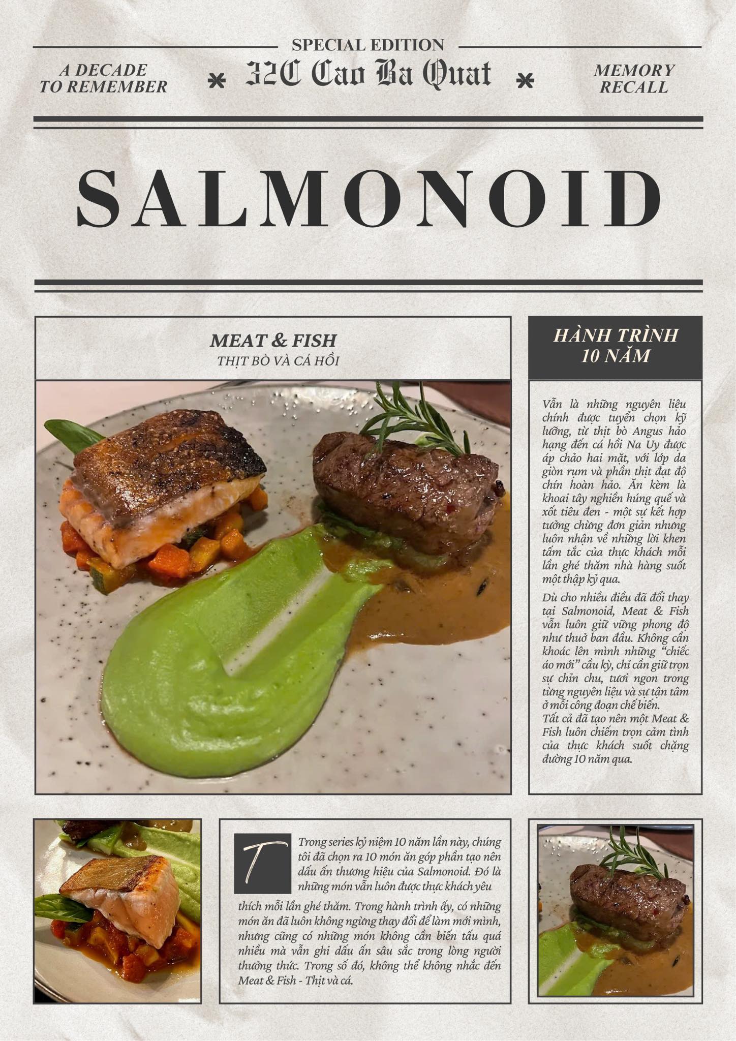 Memory Recall: Meat & Fish | Salmonoid