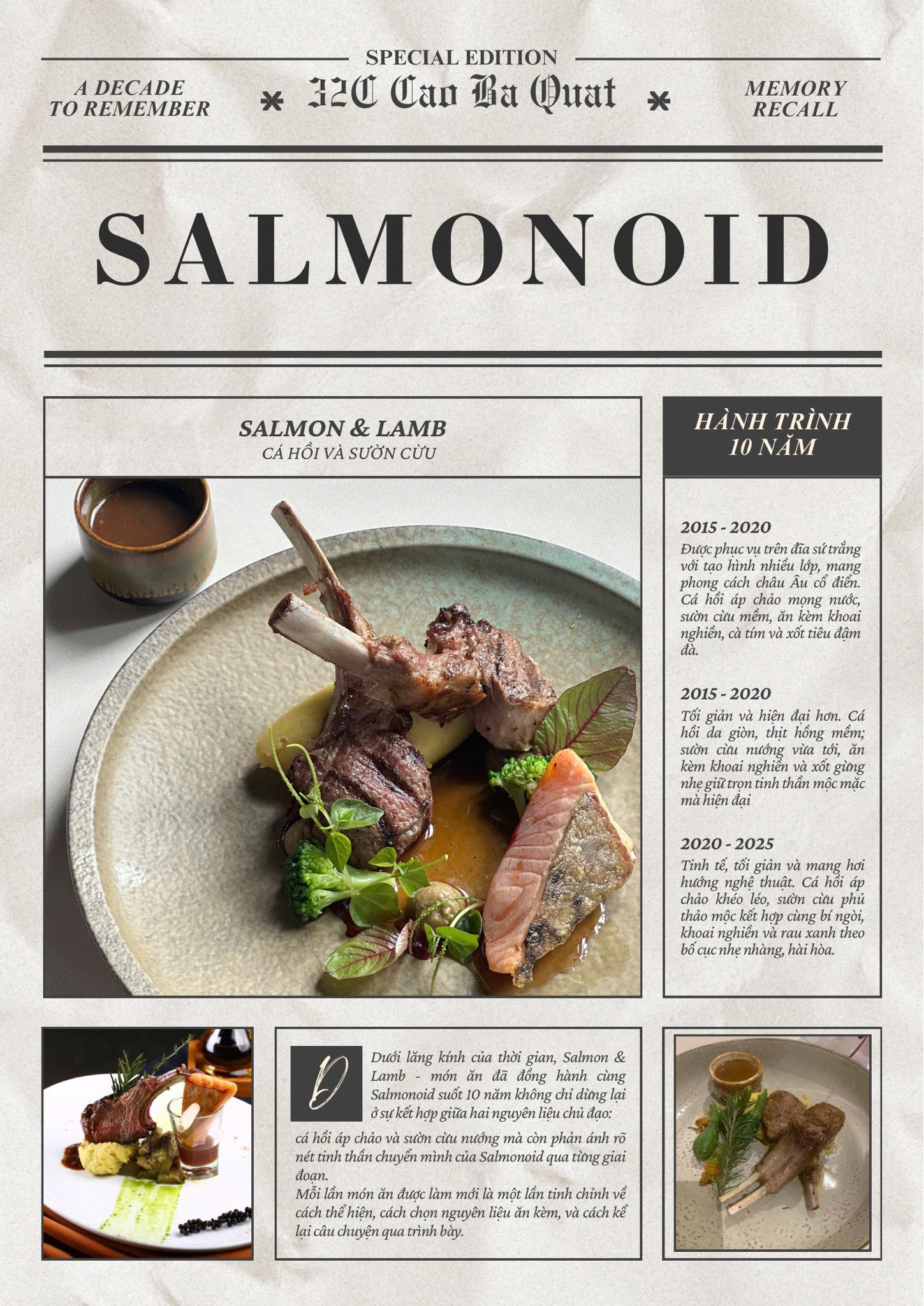 Memory Recall: Salmon & Lamb | Salmonoid