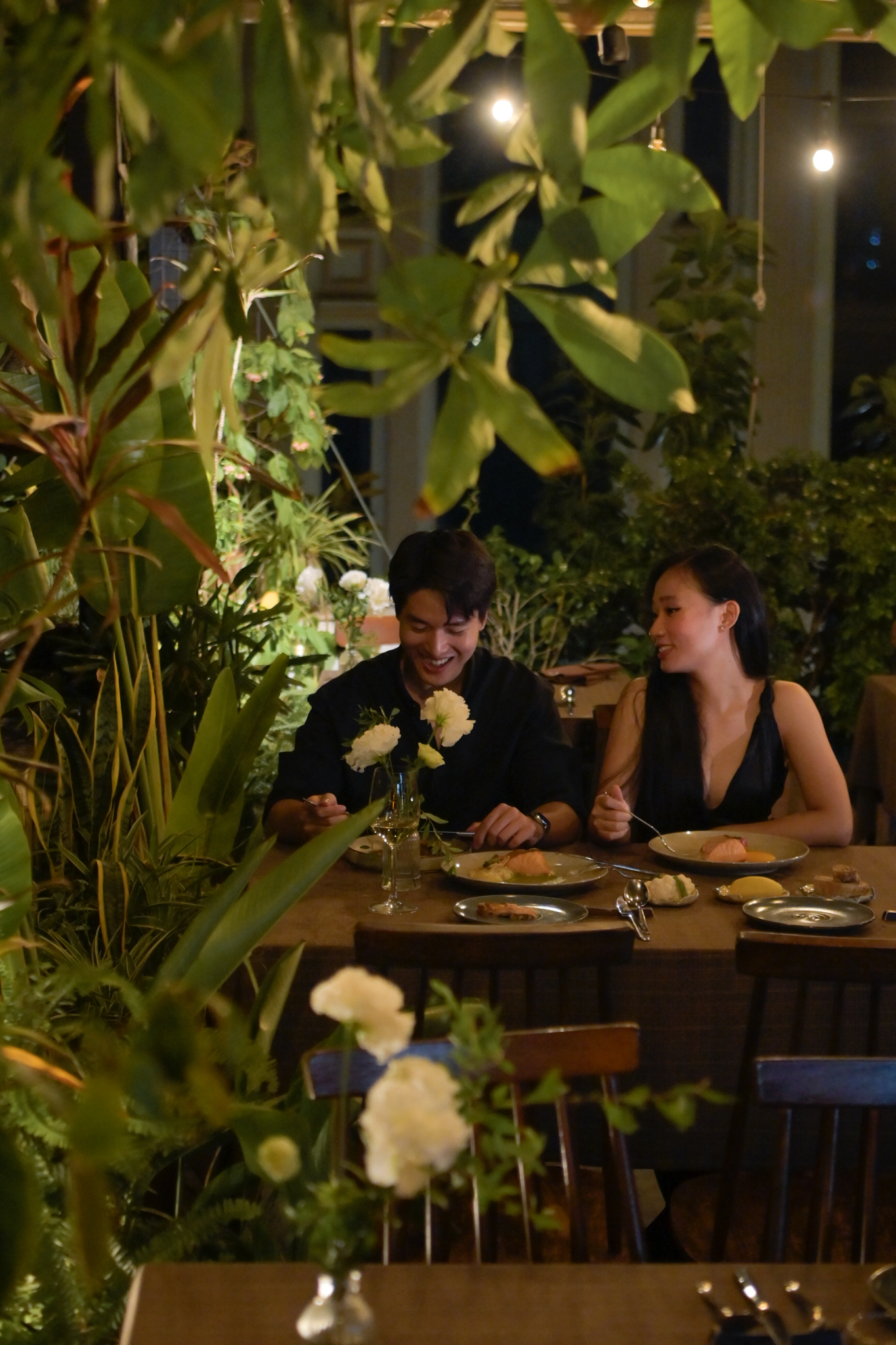 Vườn Thu trong Veo Dưới Ánh Đèn – Tại Salmonoid